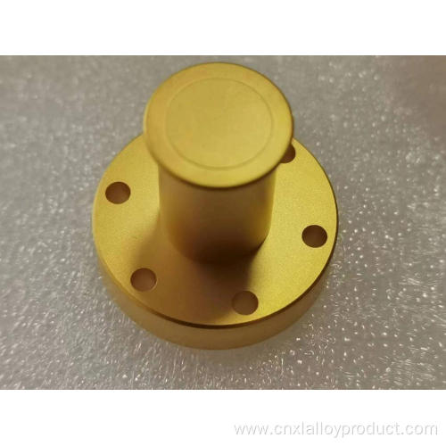 Molybdenum-copper alloy customizable gold-plated parts